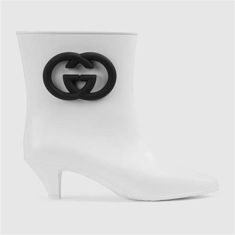 gucci ankle boot with interlocking g